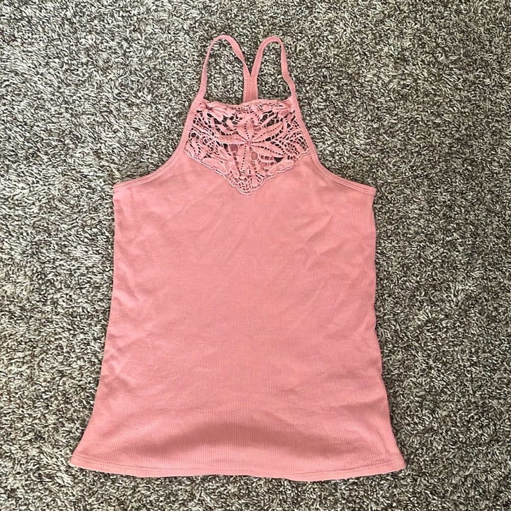 Pink aerie tank top